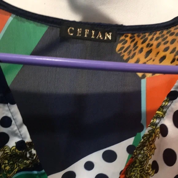 Cefian Multicolored bodysuit Medium - Picture 3 of 10